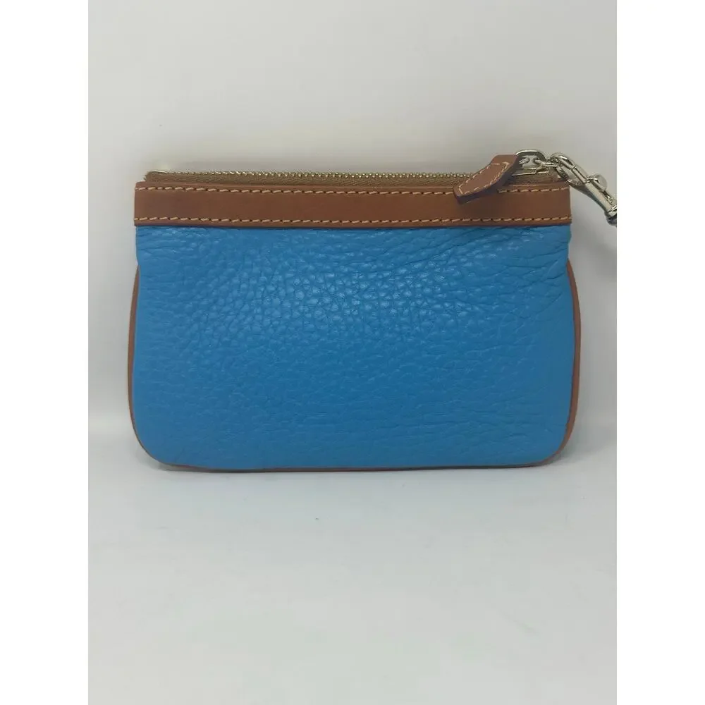 Dooney & Bourke Azure Pebble Leather Hobo w/Cotton Lining  (selling as is) - Picture 4 of 16